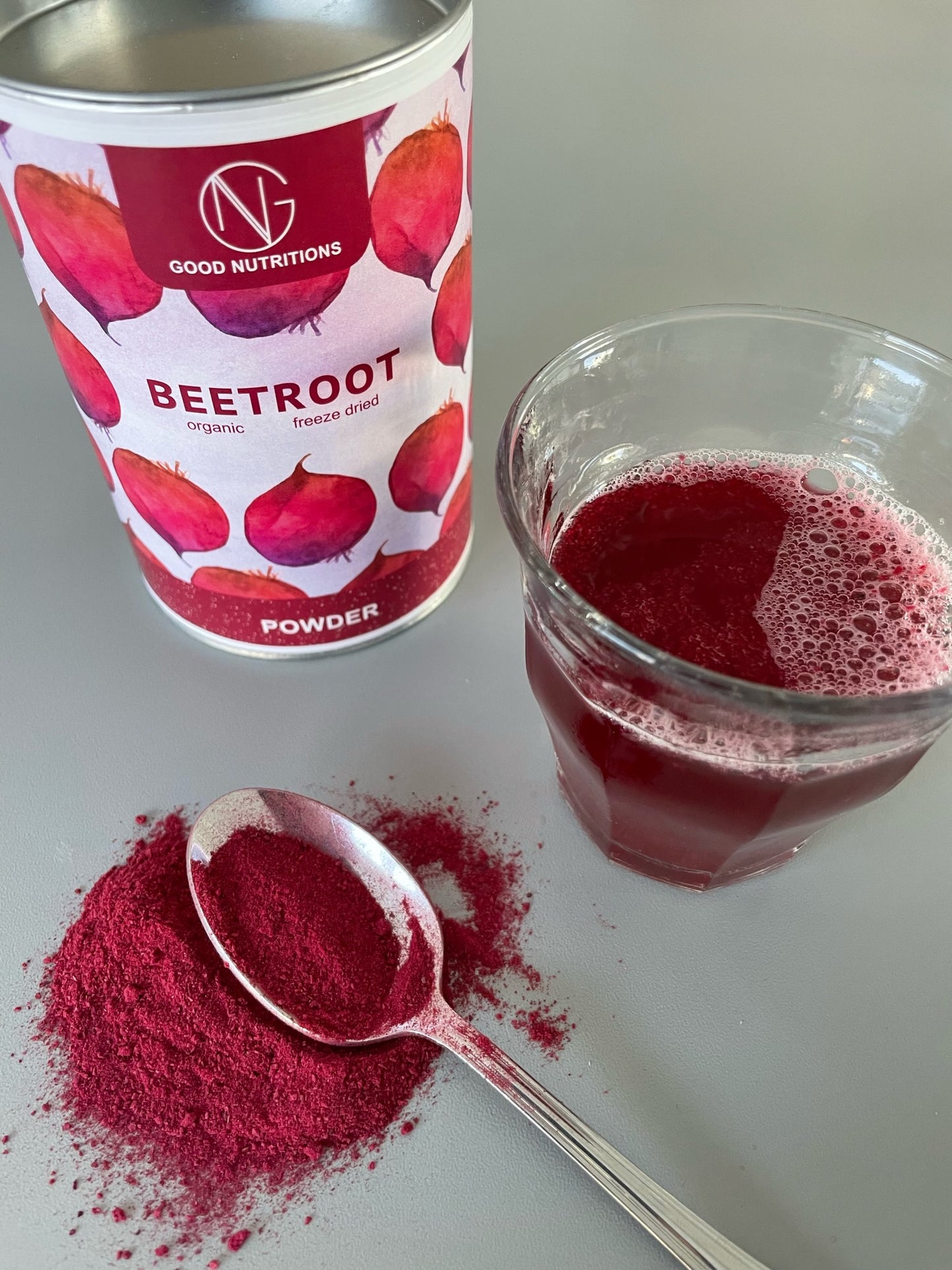 Rote Beetepulver Bio gefriergetrocknet