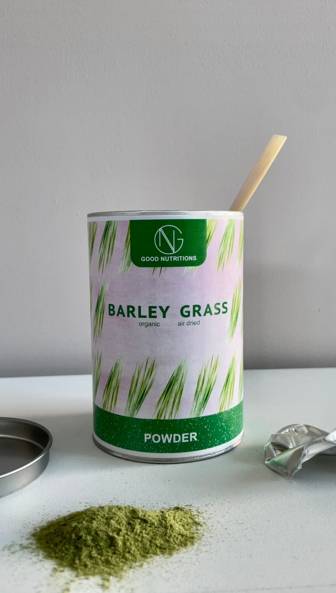 Gerstengraspulver Bio gefriergetrocknet